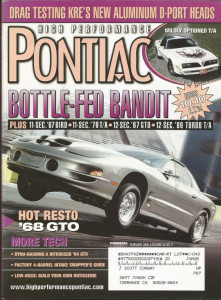 HIGH PERFORMANCE PONTIAC 2005 FEB - BOTTLE DUEL, HOT NEW GTO, 65 BONNIE LIMO